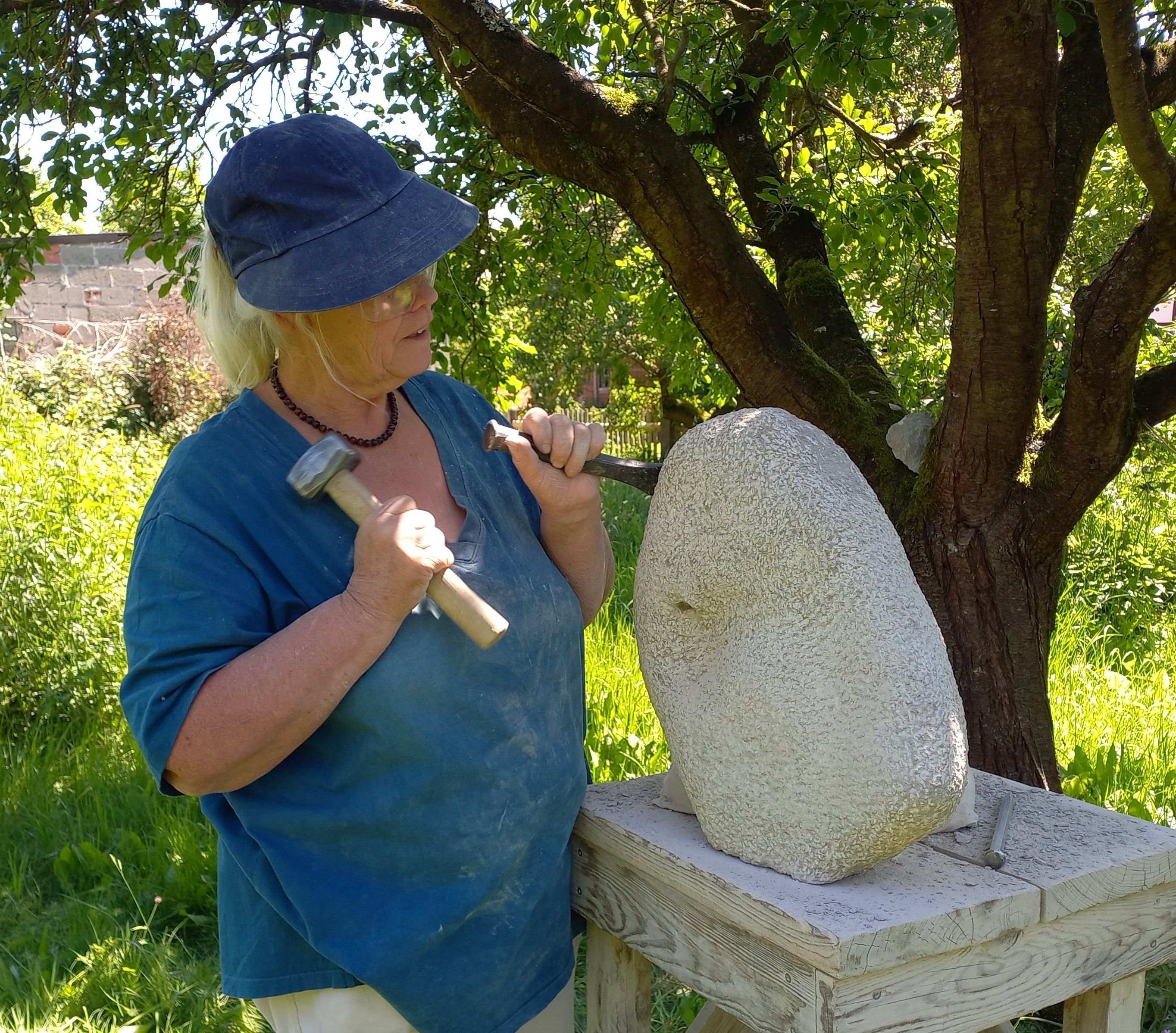 Bildhauerei in Germerode 2025 